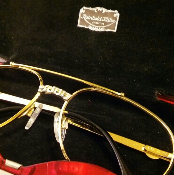 Mens BUGATTI V SPECIAL EDITION FRAMES 24K GOLD - Picture 1 of 8